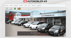 Desktop Screenshot of hk-auto.dk