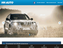Tablet Screenshot of hk-auto.fi
